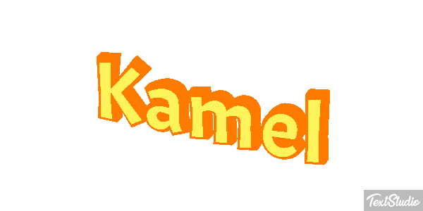 Kamel テキスト効果