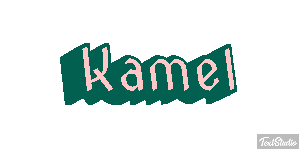 Kamel テキスト効果