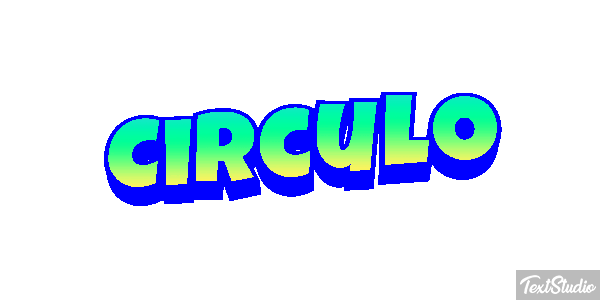 Círculo Texteffekt