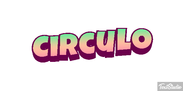 Círculo Texteffekt
