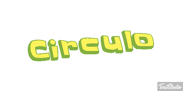 Círculo Texteffekt
