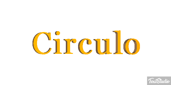 Círculo Texteffekt