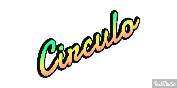 Círculo Texteffekt