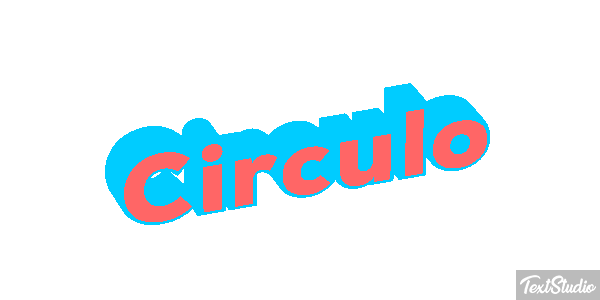 Círculo Texteffekt