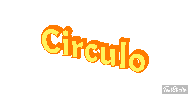 Círculo Texteffekt