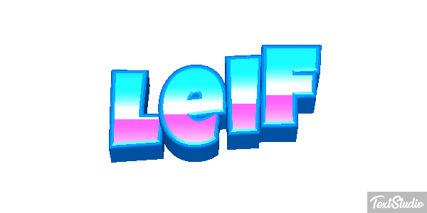 Leif テキスト効果