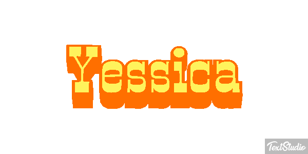 Yessica Text effect