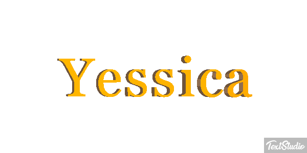 Yessica Text effect