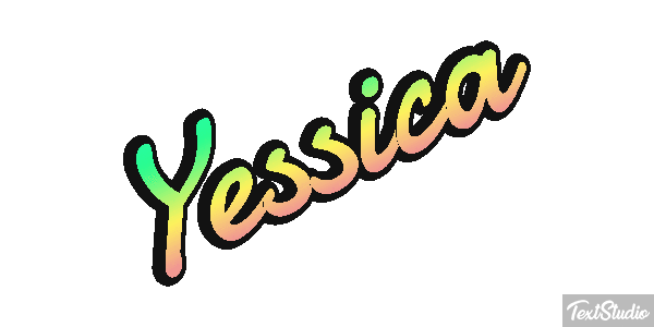 Yessica Text effect