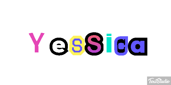 Yessica Text effect