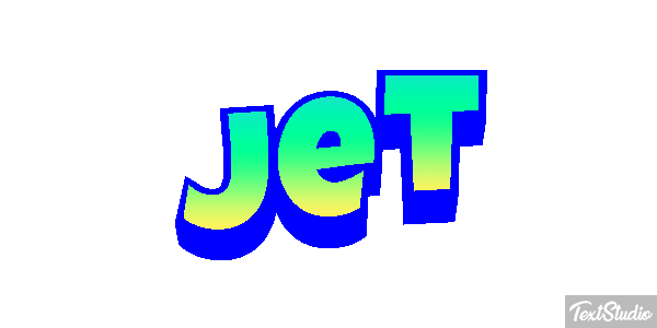 Jet Tekst effect
