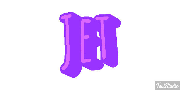 Jet Tekst effect