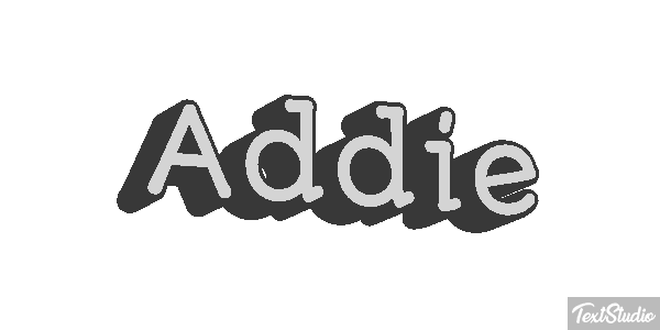 Addie Effetto testo