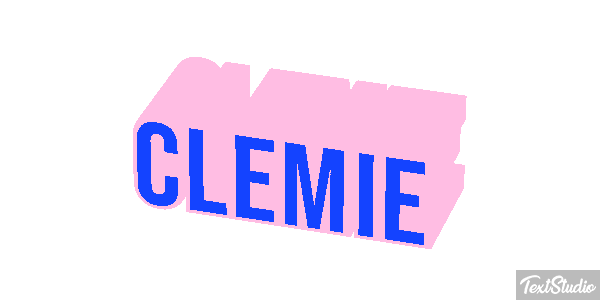 Clemie Text effect