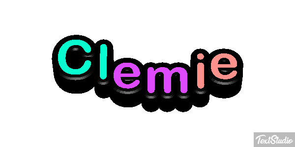 Clemie Text effect