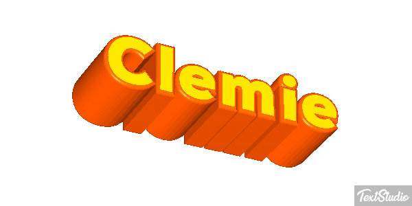 Clemie Text effect