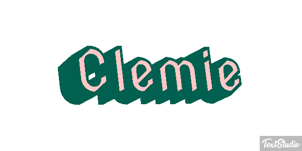 Clemie Text effect