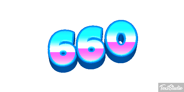 660 Tekst effect