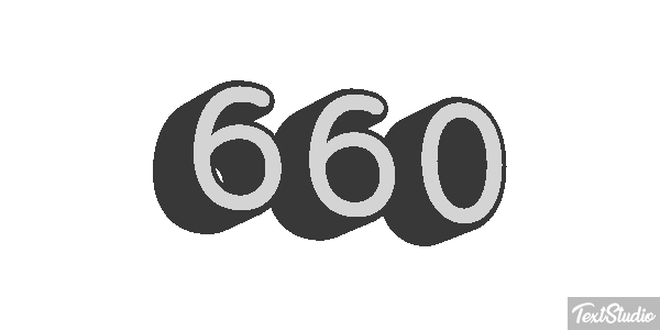660 Tekst effect