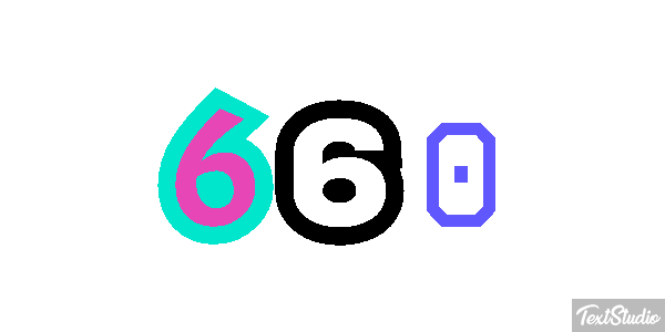 660 Tekst effect