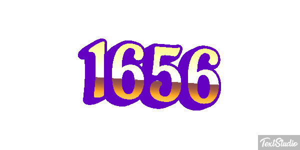 1656 Text effect