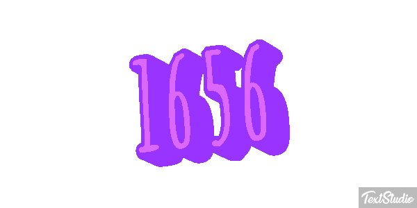 1656 Text effect