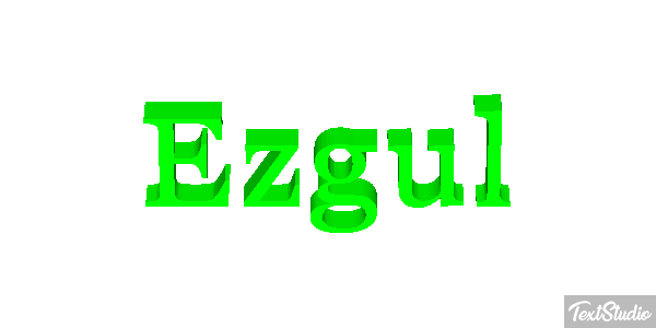 Ezgül Effetto testo