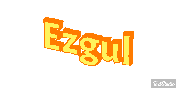 Ezgül Effetto testo