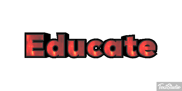 Educate Text effect