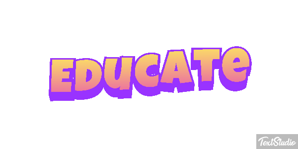 Educate Text effect