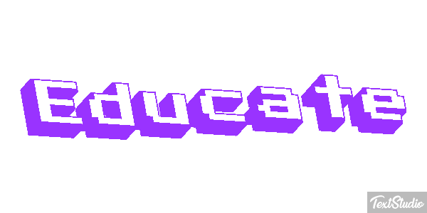Educate Text effect