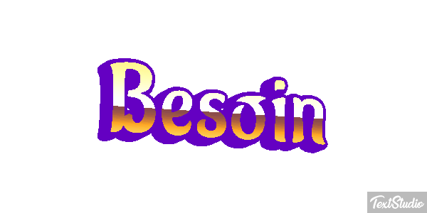 Besoin Tekst effect