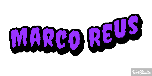Marco Reus Text effect