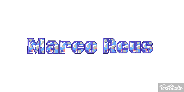 Marco Reus Text effect