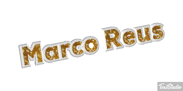 Marco Reus Text effect