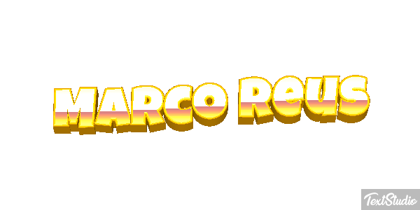 Marco Reus Text effect