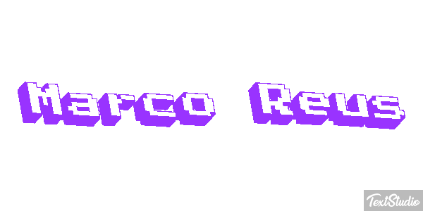 Marco Reus Text effect