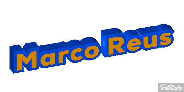 Marco Reus Text effect