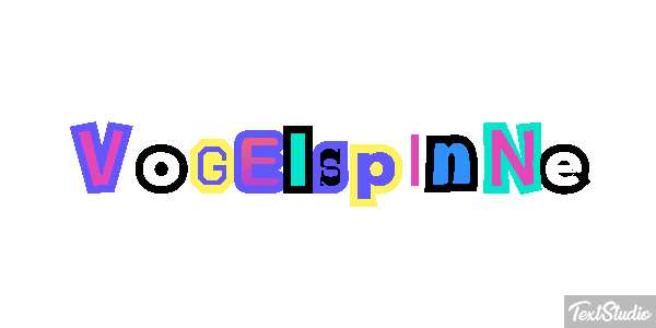 Vogelspinne Texteffekt