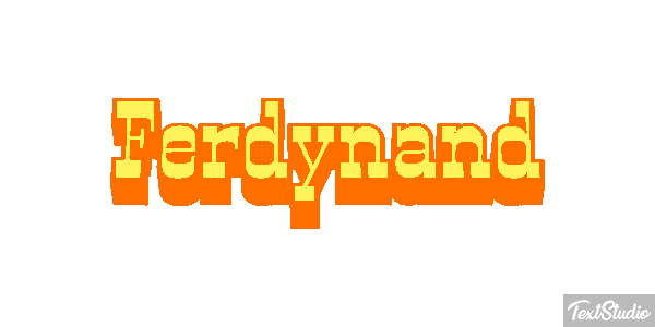 Ferdynand Efekt tekstowy