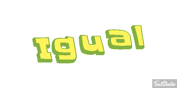 Igual Efekt tekstowy