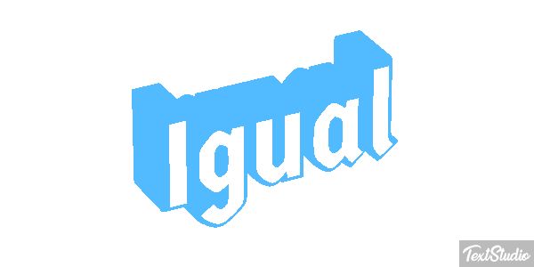 Igual Efekt tekstowy