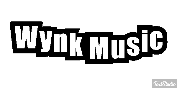 Wynk Music Efekt tekstowy