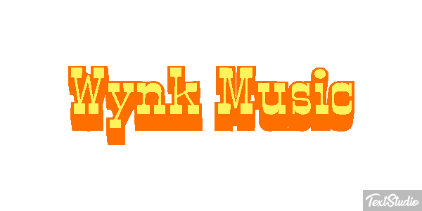Wynk Music Efekt tekstowy