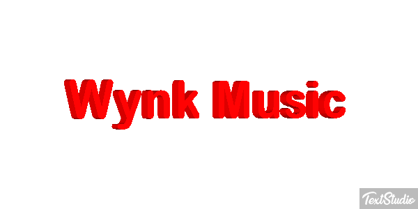 Wynk Music Efekt tekstowy