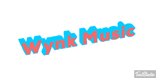 Wynk Music Efekt tekstowy