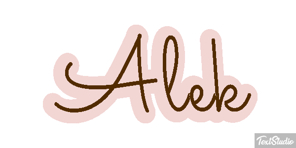 Alek Effetto testo