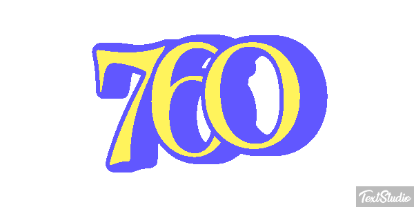760 Efecto de texto
