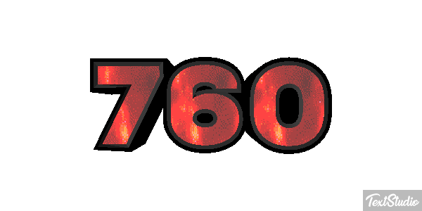 760 Efecto de texto
