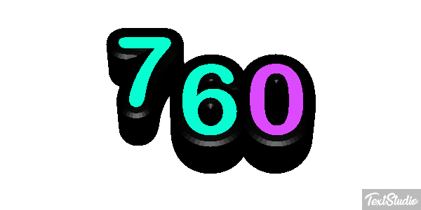 760 Efecto de texto